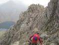 Scrambling on Crib Goch
